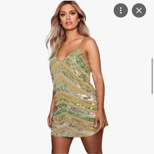 SPARKLY MINI DRESS